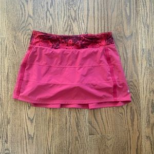 Lululemon tennis skirt size 8